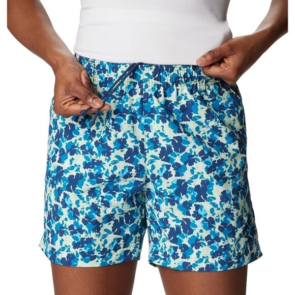 Columbia shorts Women's Size medium PFG Super Backcast Water XL0523 UPF 50  NEW - Picture 1 of 6